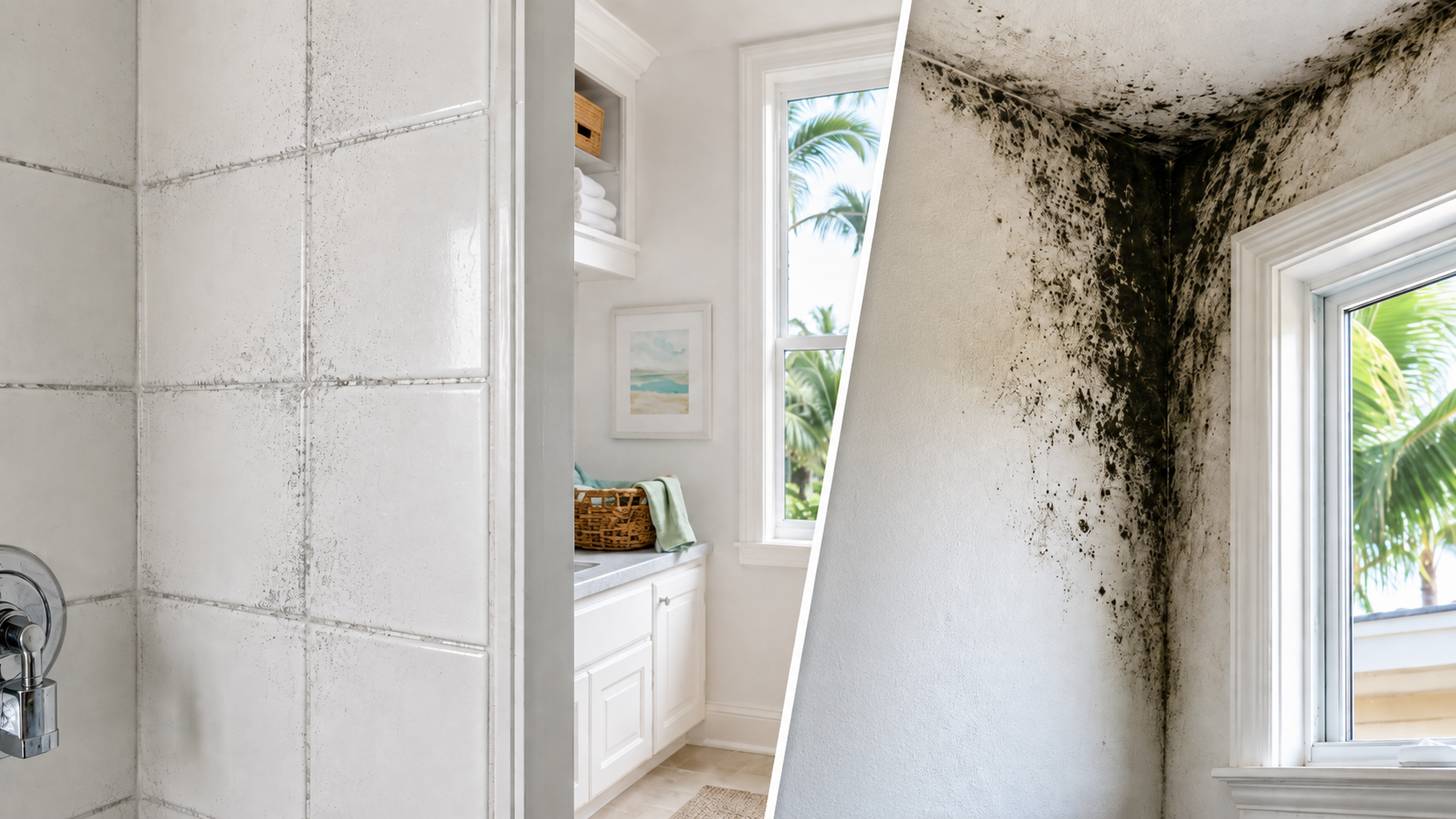 Mold vs mildew in a South Florida home