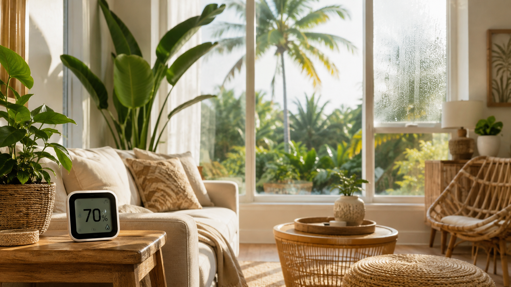 High humidity in a South Florida home.