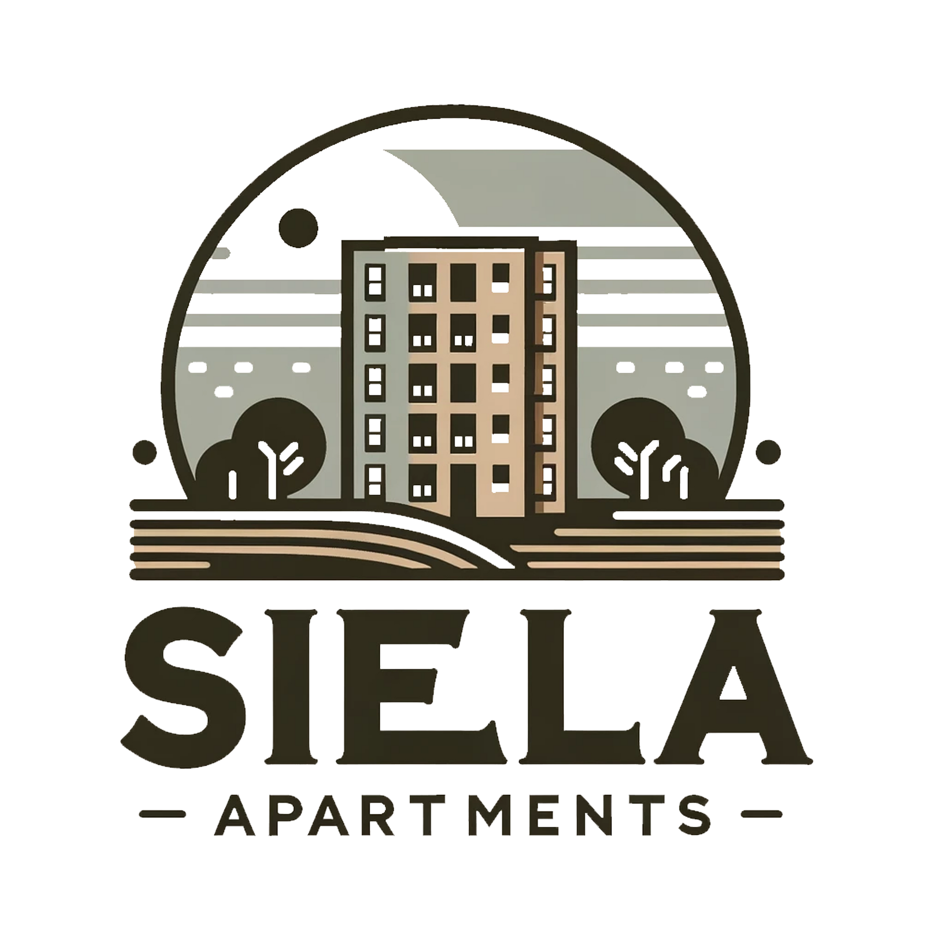 Siela Apartments Logo - Go to home page