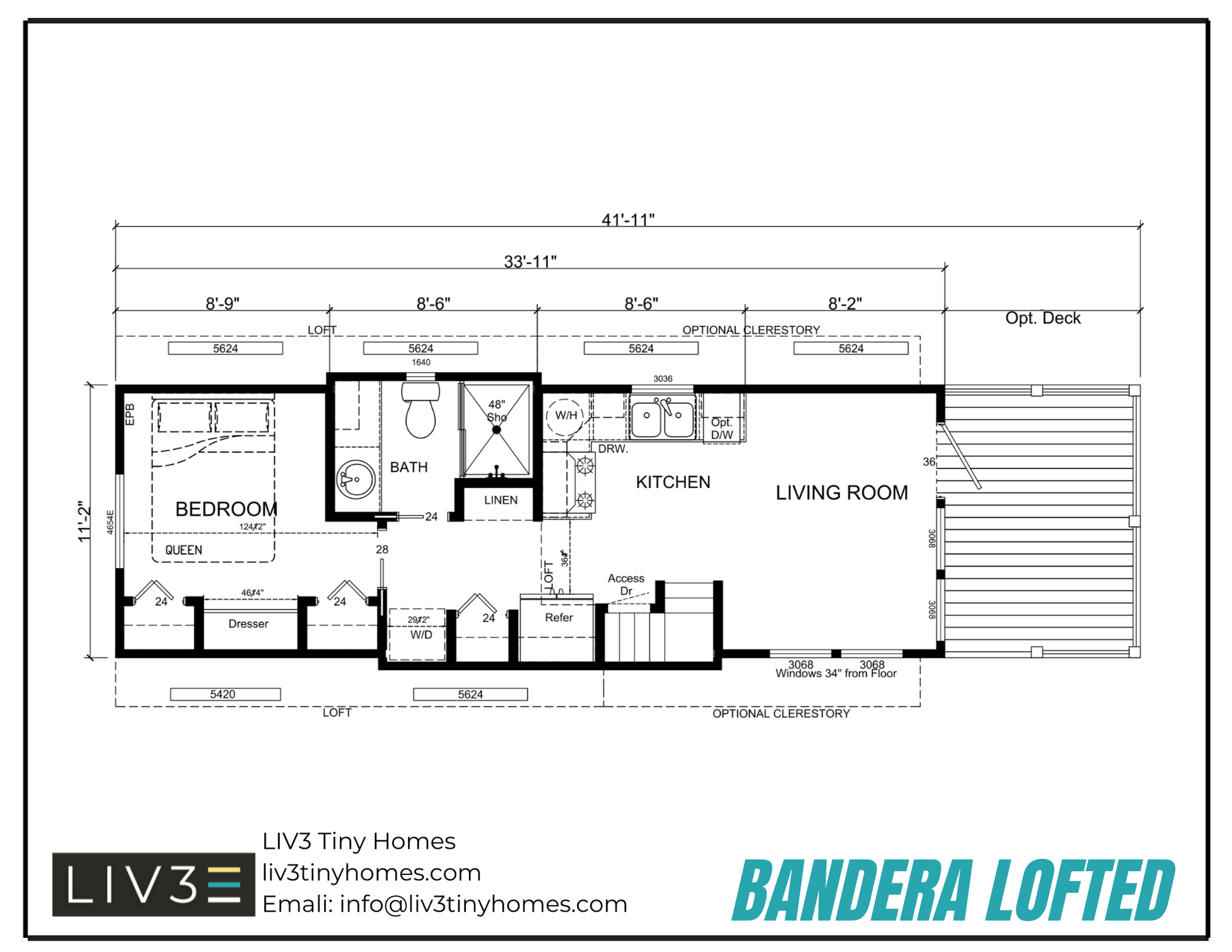 Floor plans for the Charleston