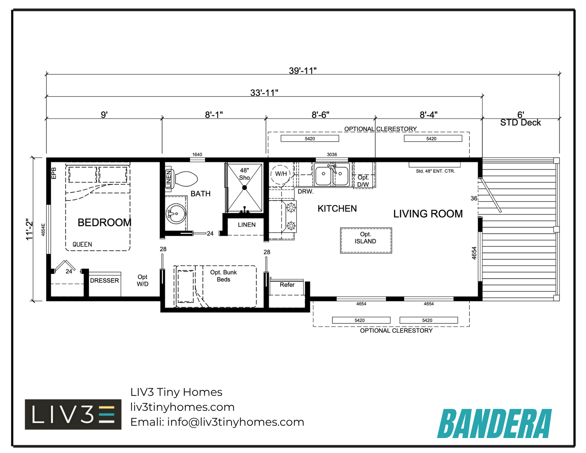 Floor plans for the Charleston
