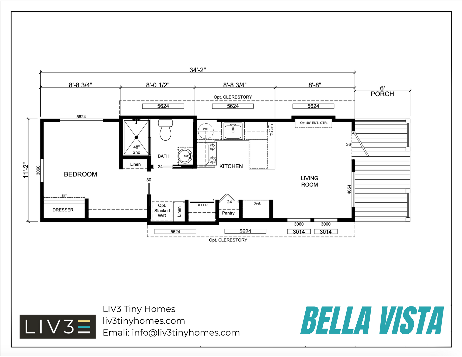 Floor plans for the Charleston