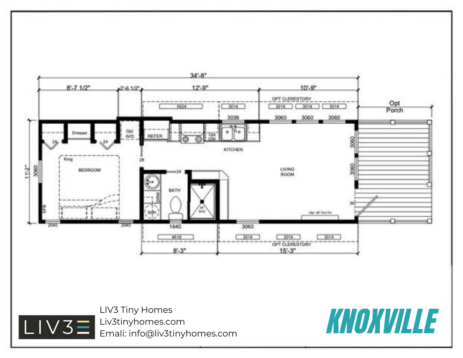 Floor plans for the Charleston