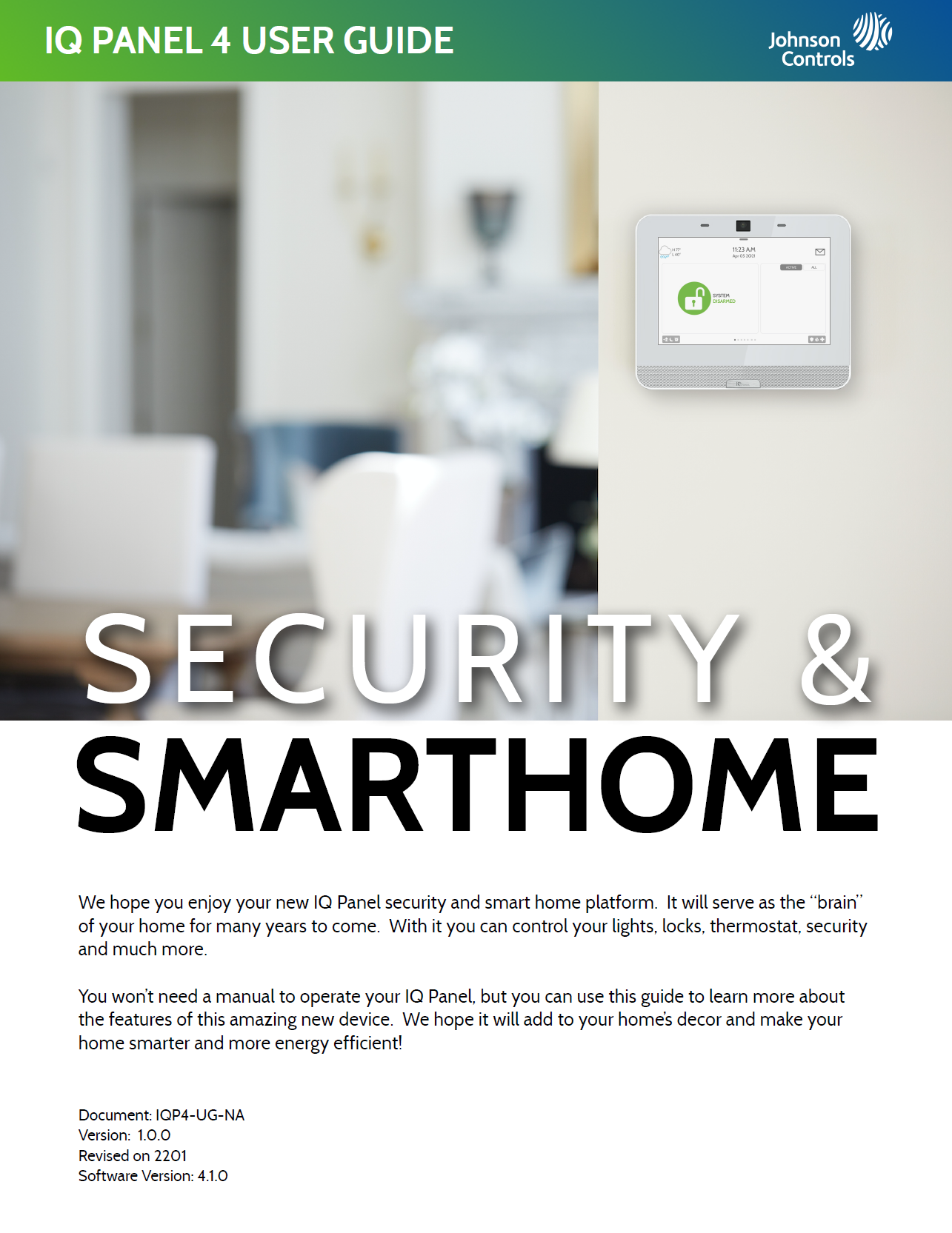 IQ Panel 4 Manual