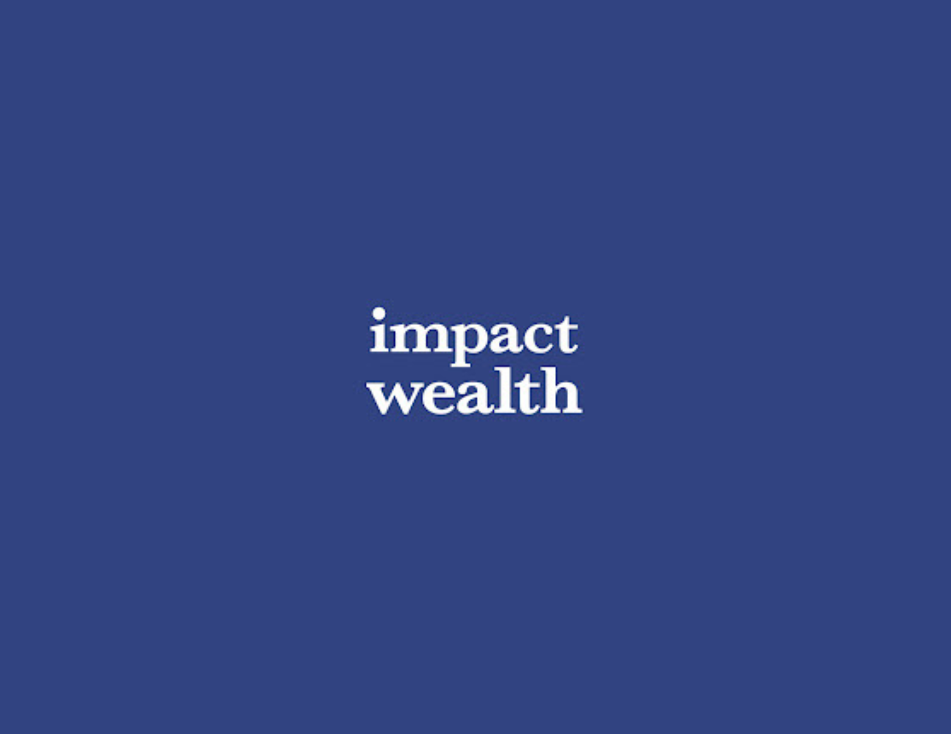 Impact Wealth logo — Echo Media digital marketing client in financial services