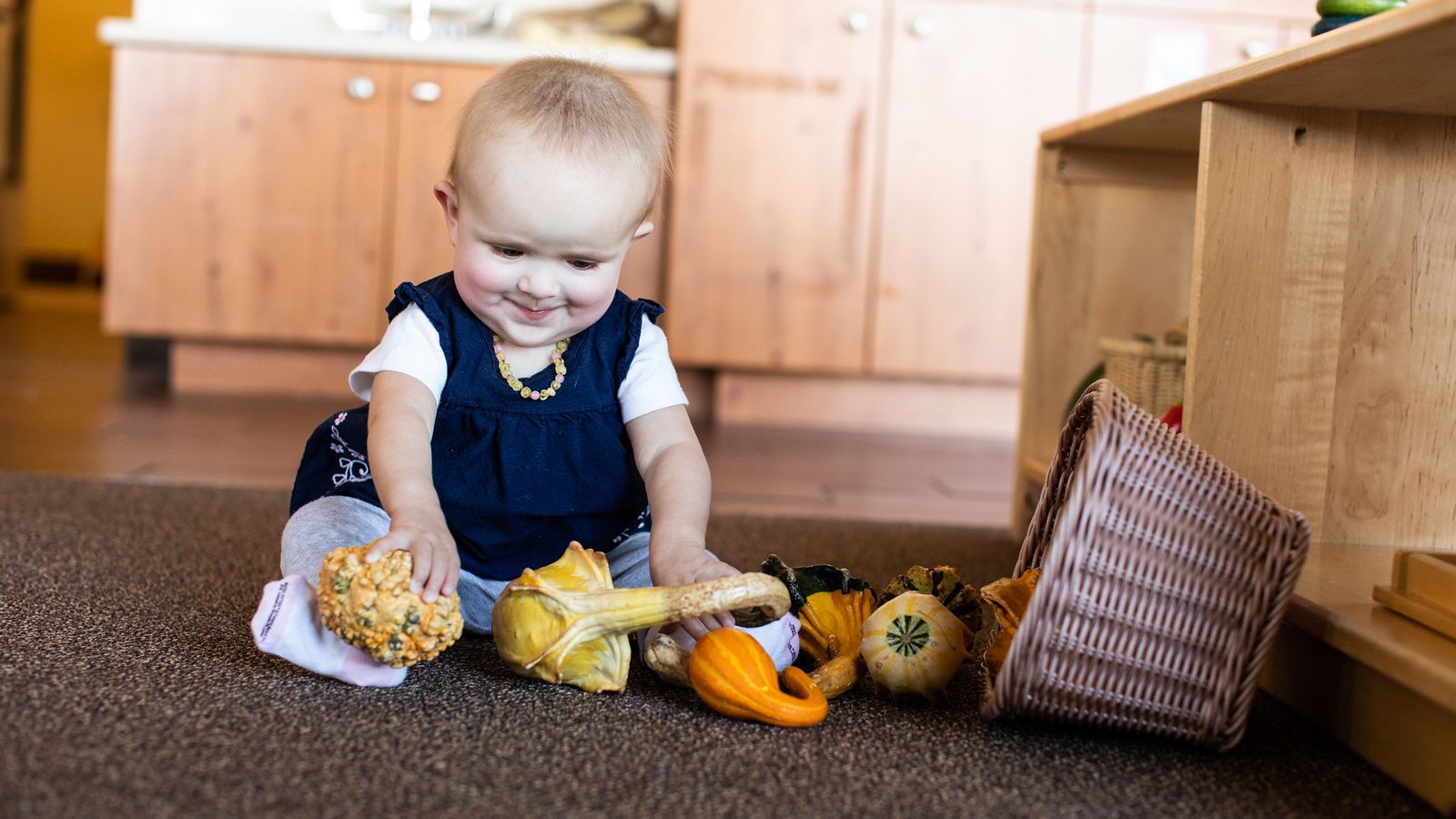 montessori infant in classroom