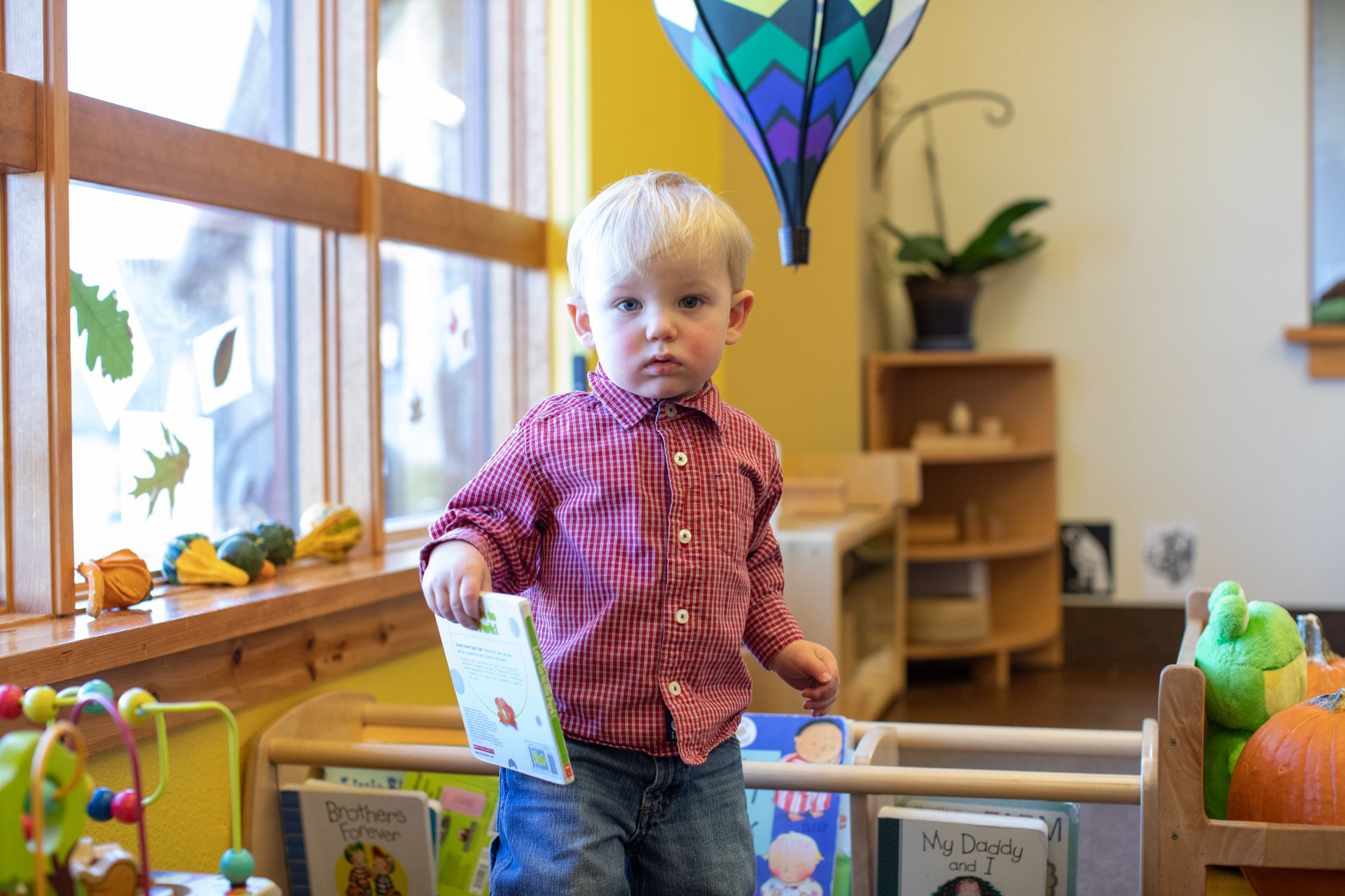 Montessori infant walking
