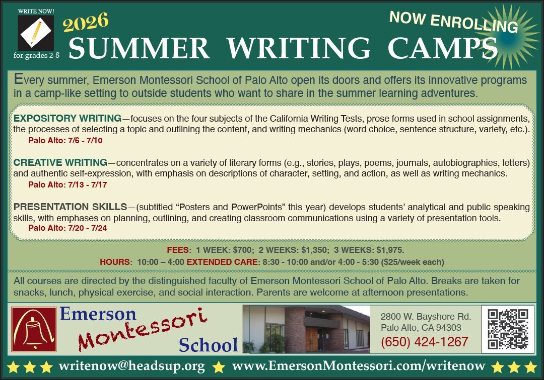 summer writing camps