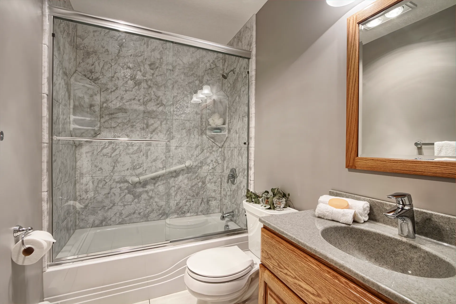 Tup and shower combo Maine Luxury Bath Systems