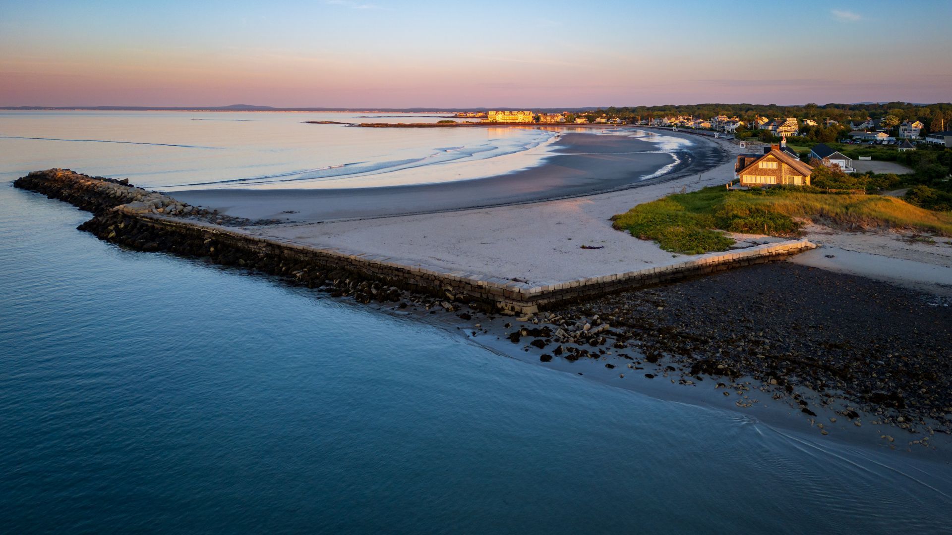 Maine Down East Kennebunk Gooch's Beach
