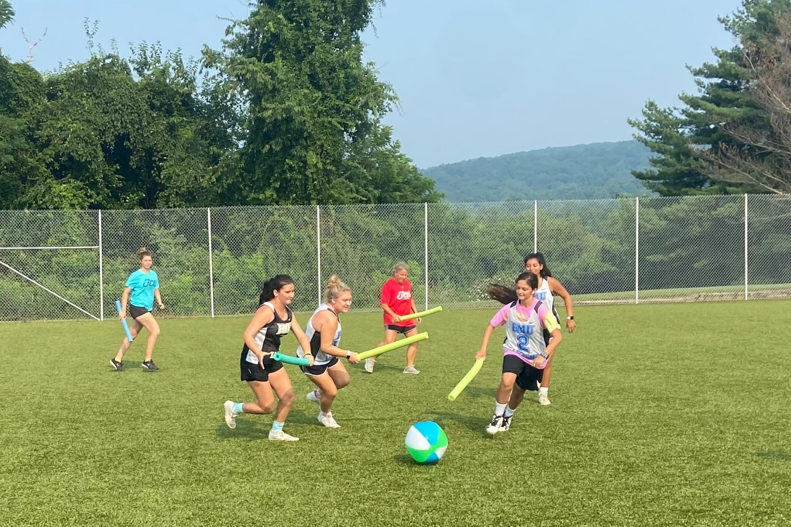 Girls Lacrosse Virginia  Having Fun
