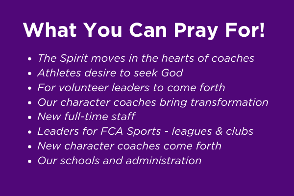 Prayer Team FCA
