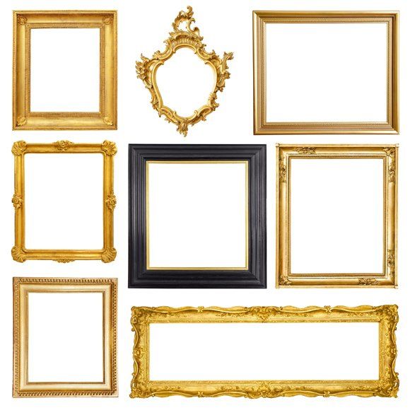 Gold Vintage Frames - Engraving in Albury, NSW