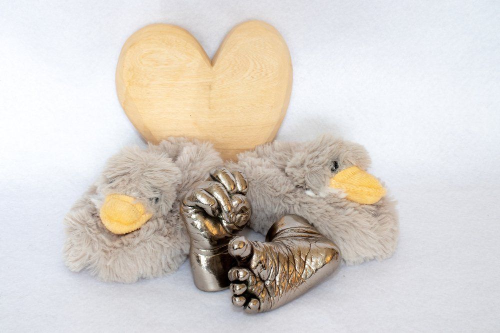 Cast Of Baby Hand And Foot - Hand Casting in Albury, NSW