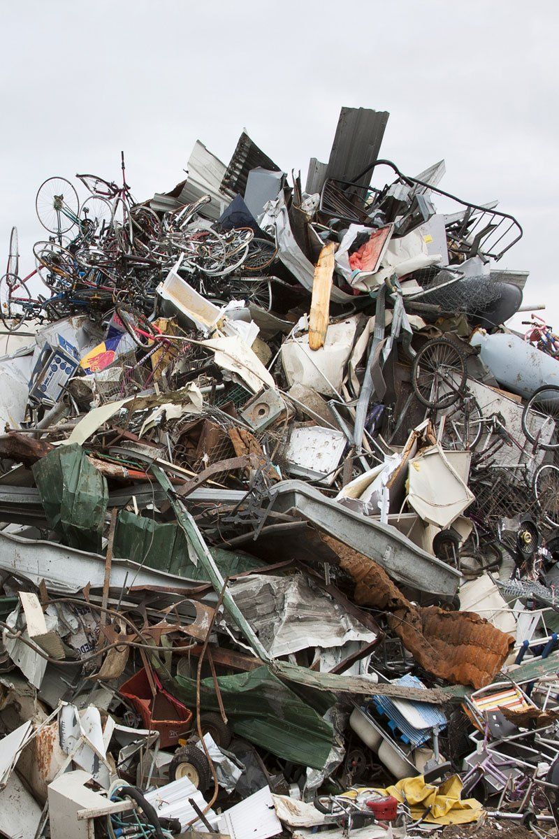 Roll-Off Containers — Pile of Scrap Metal in Chicago Heights, IL Roll-Off Containers — Pile of Scrap Metal in Chicago Heights, IL