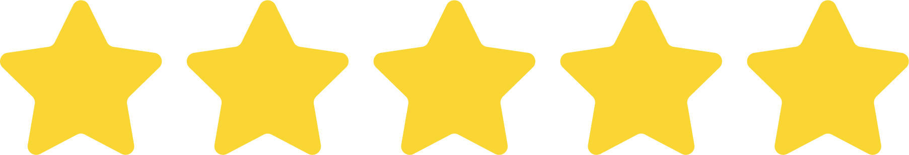 5 Star Testimonials