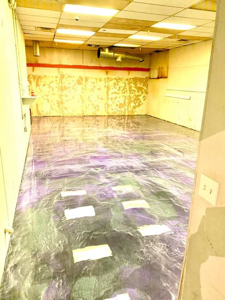 metallic epoxy flooring