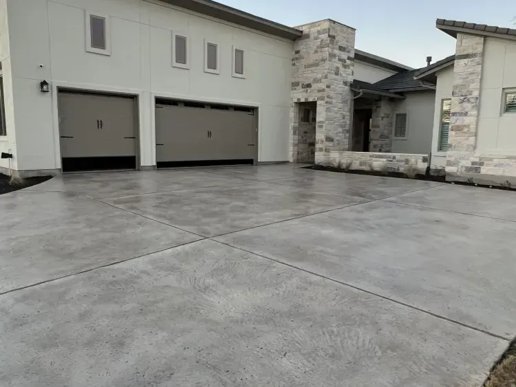 Concrete staining