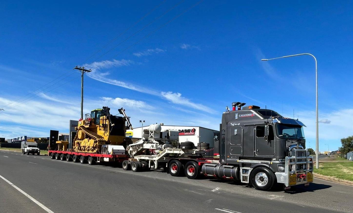 Transporting Heavy Machinery In Mackay