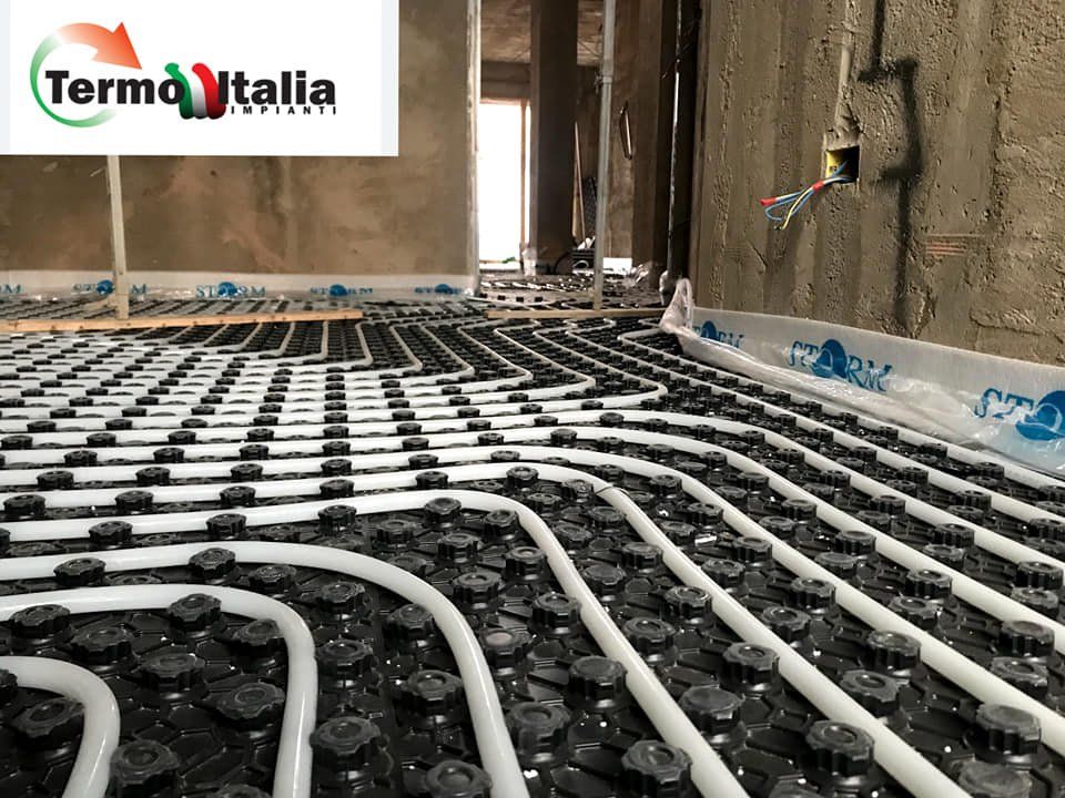 impianti radianti a pavimento
