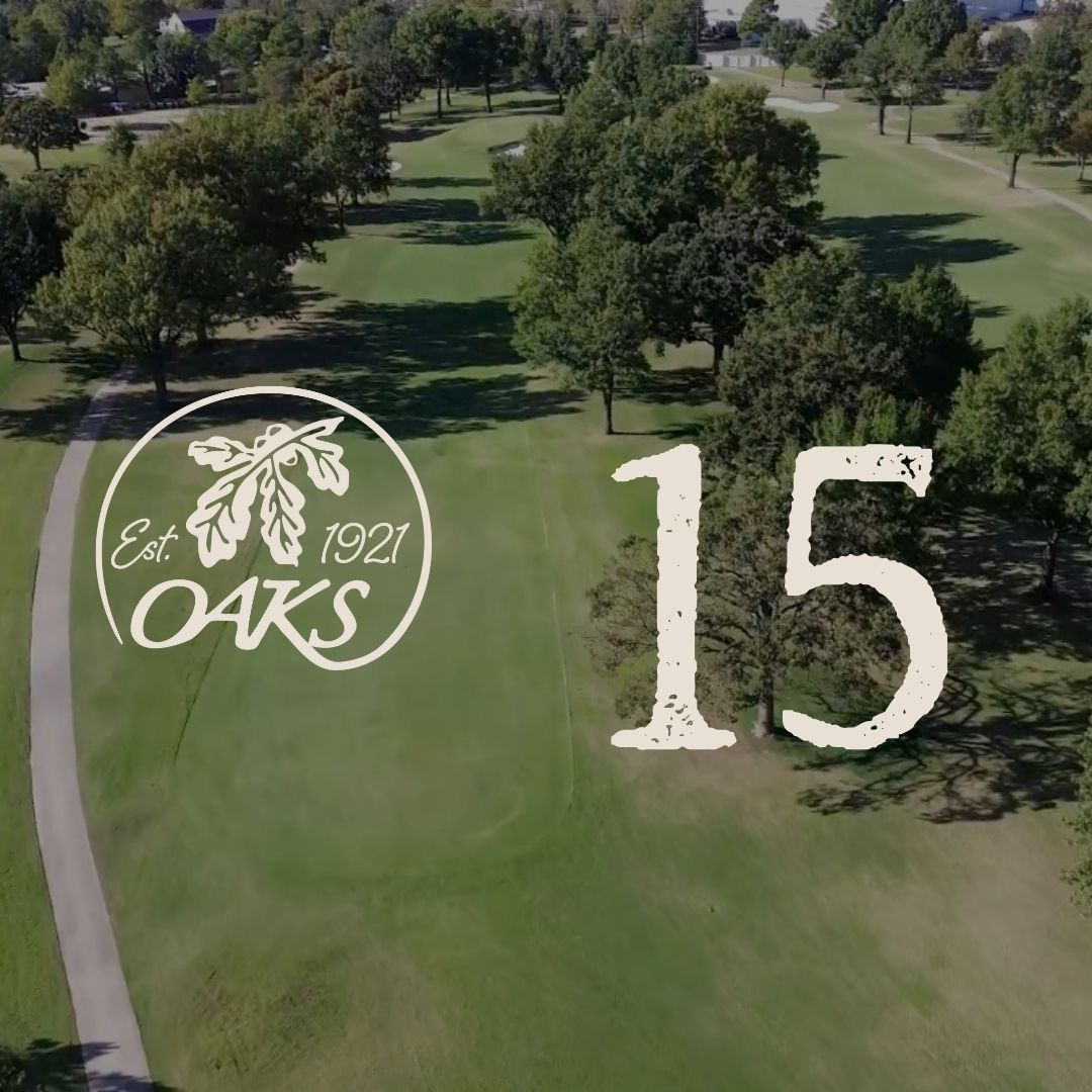 Green golf course scene with