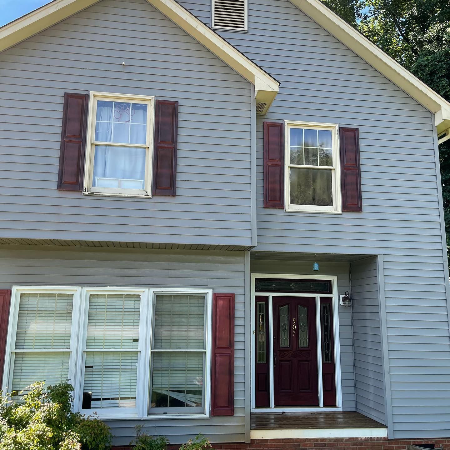 After - clean house