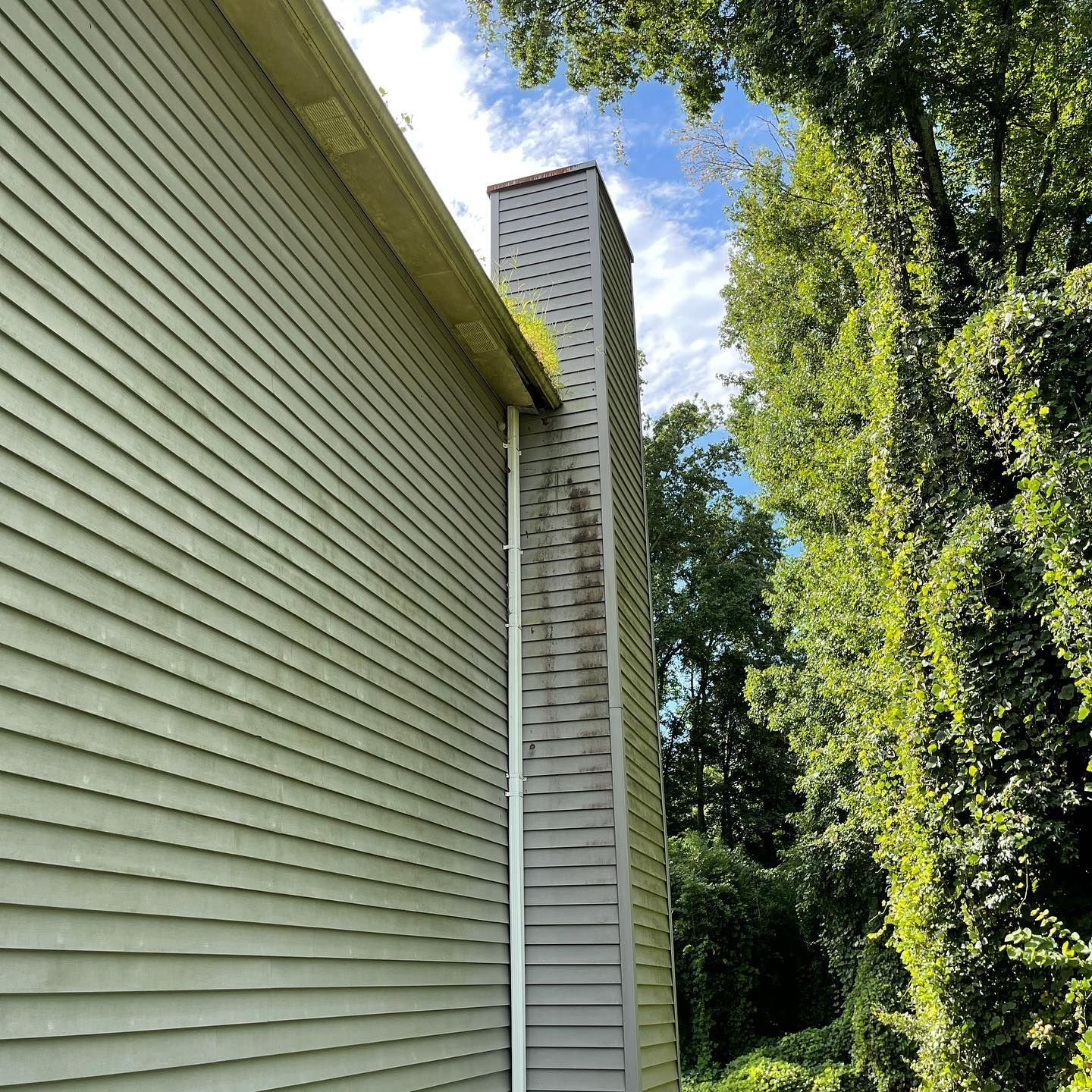 Chimney cleaned