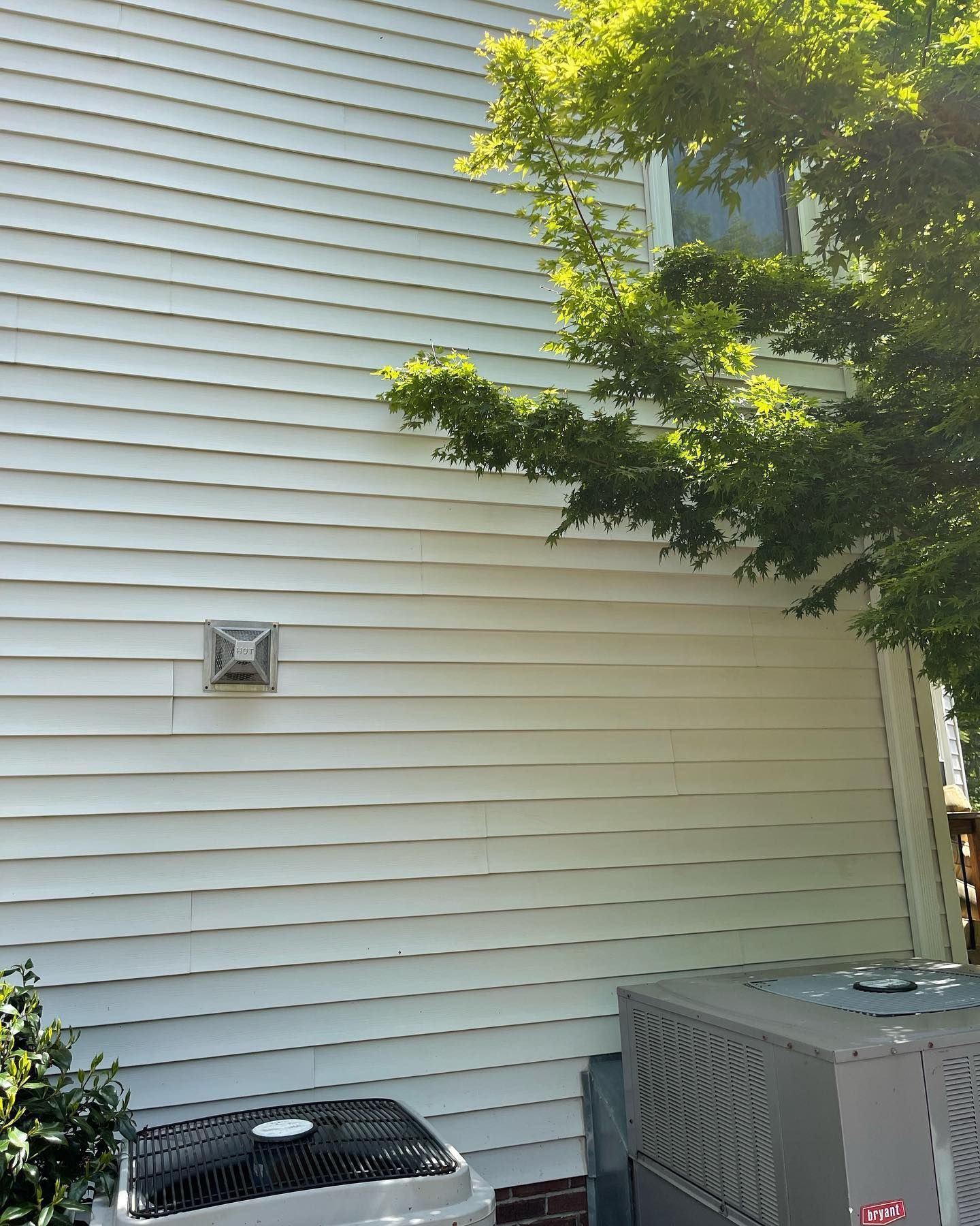 After - clean siding