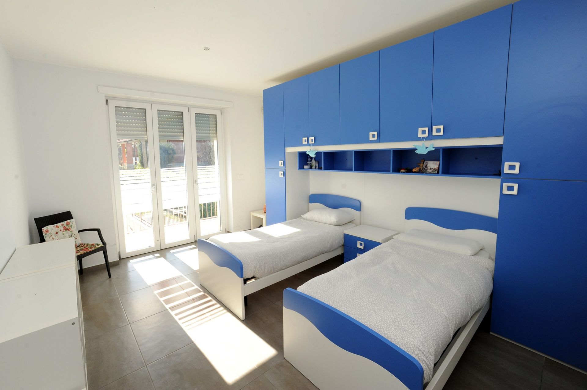 Camera da letto della residenza per anziani a Torino