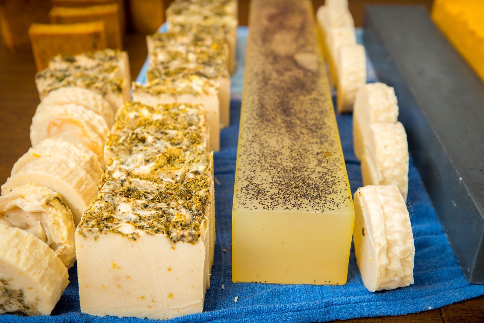 Organized Soap Bars