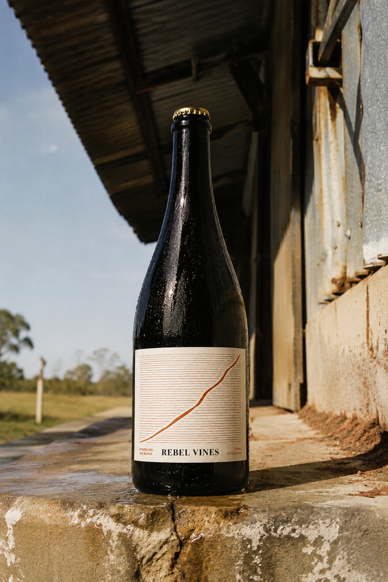 Rebel Vines Bright & Dry bottle