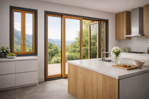 Serramenti in alluminio legno a Monza