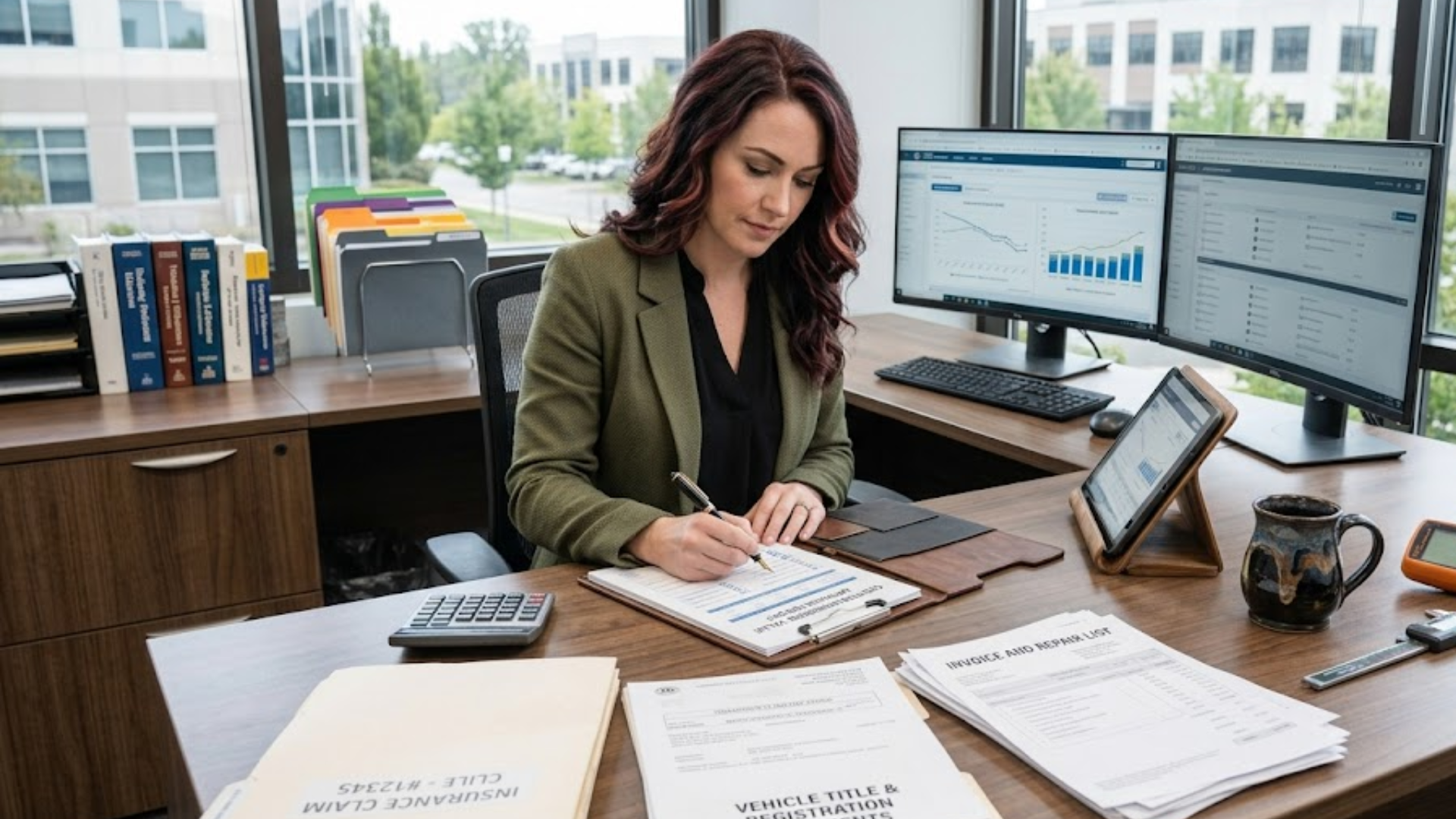 Documents needed for a diminished value insurance claim