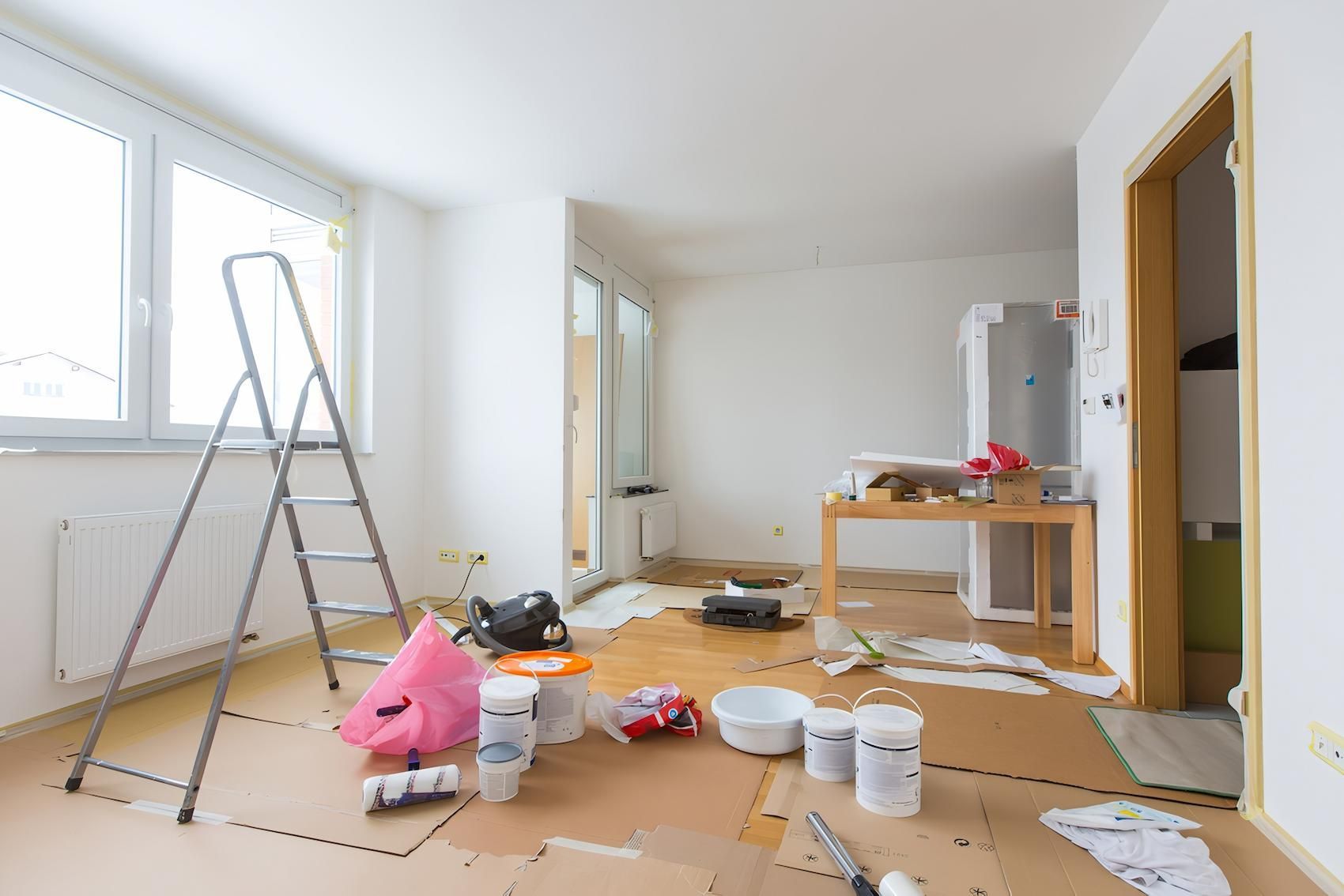 There is a Ladder in the Middle of the Room — O'Brien Painting Contractors in Alexandra Headland, QLD