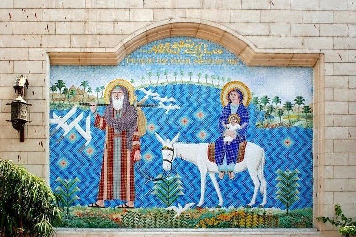 the journey of the Holy Family in Egypt, including key destinations for spiritual pilgrimage