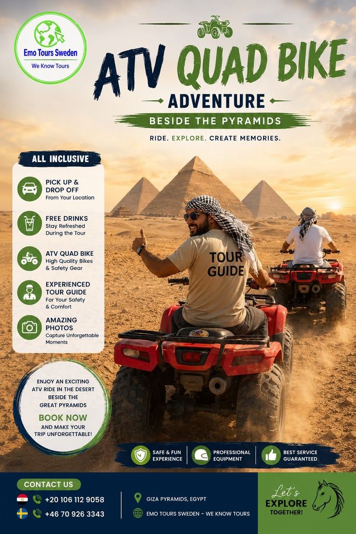 ATV Quad Bike Tour at the Pyramids ATV Quad Bike Tour at the Pyramids