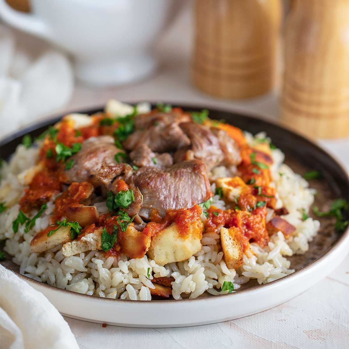 Fatta Feast Experience – A Festive Egyptian Dish