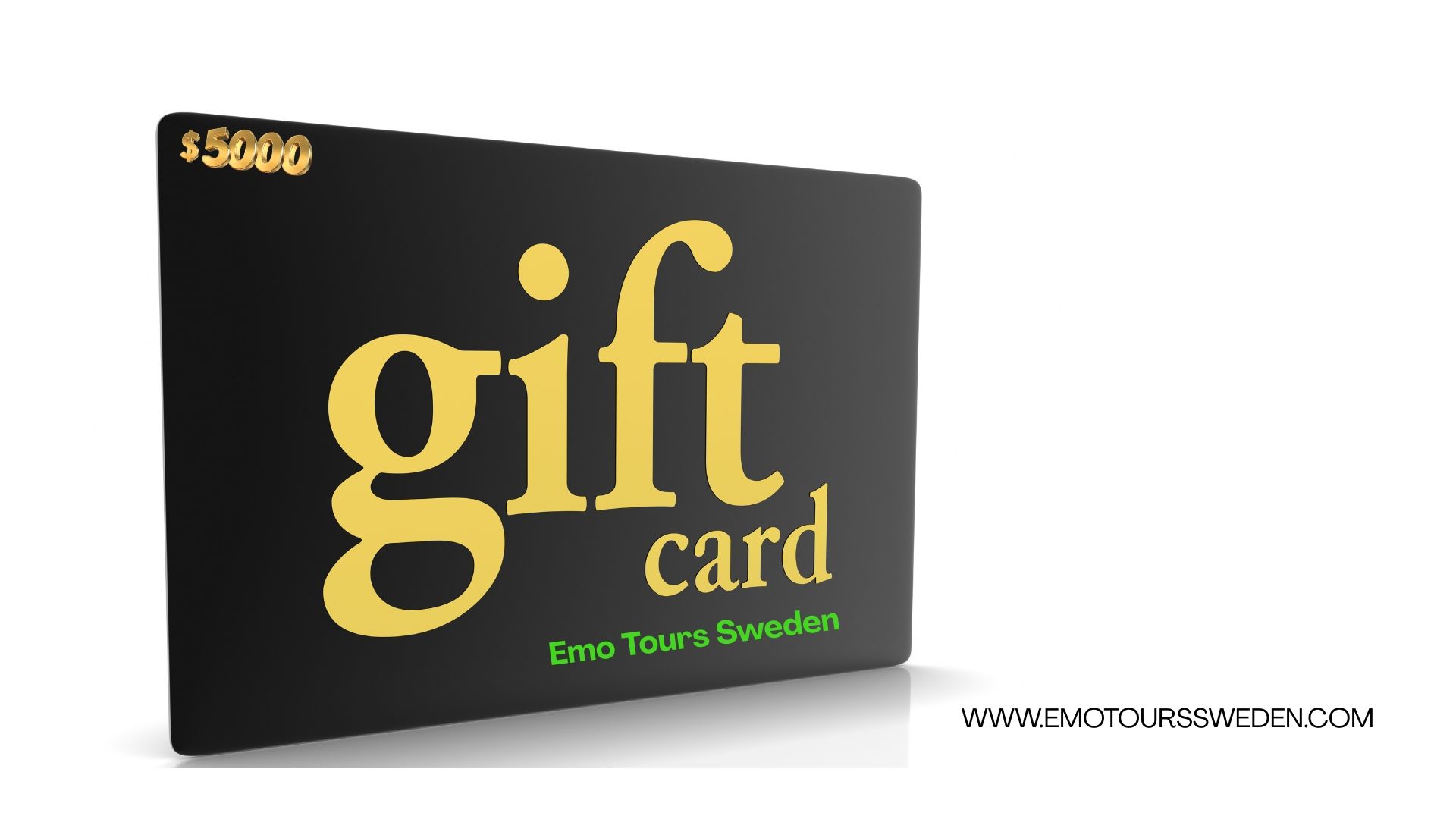 Emo Tours Sweden Gift Card – Choose Your Amount Give the gift of travel and unforgettable experiences! With Emo Tours Sweden, you can choose a gift card worth 500 €, 1000 €, or 2000 €, perfect for any holiday package to Egypt or an exciting experience in Gothenburg. ✔ Valid for all Egypt tours and Gothenburg experiences ✔ No expiration date – use it whenever you like ✔ Flexible use – choose from private tours, cultural experiences, and adventure trips ✔ Issued by Emo Tours Sweden, a well-established travel company Let your loved ones explore the world with Emo Tours Sweden and create lasting memories! Gift Card, perfect for any holiday package to Egypt or an exciting experience in Gothenburg.