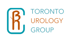 The logo for tcbh surgical centre is blue and orange.