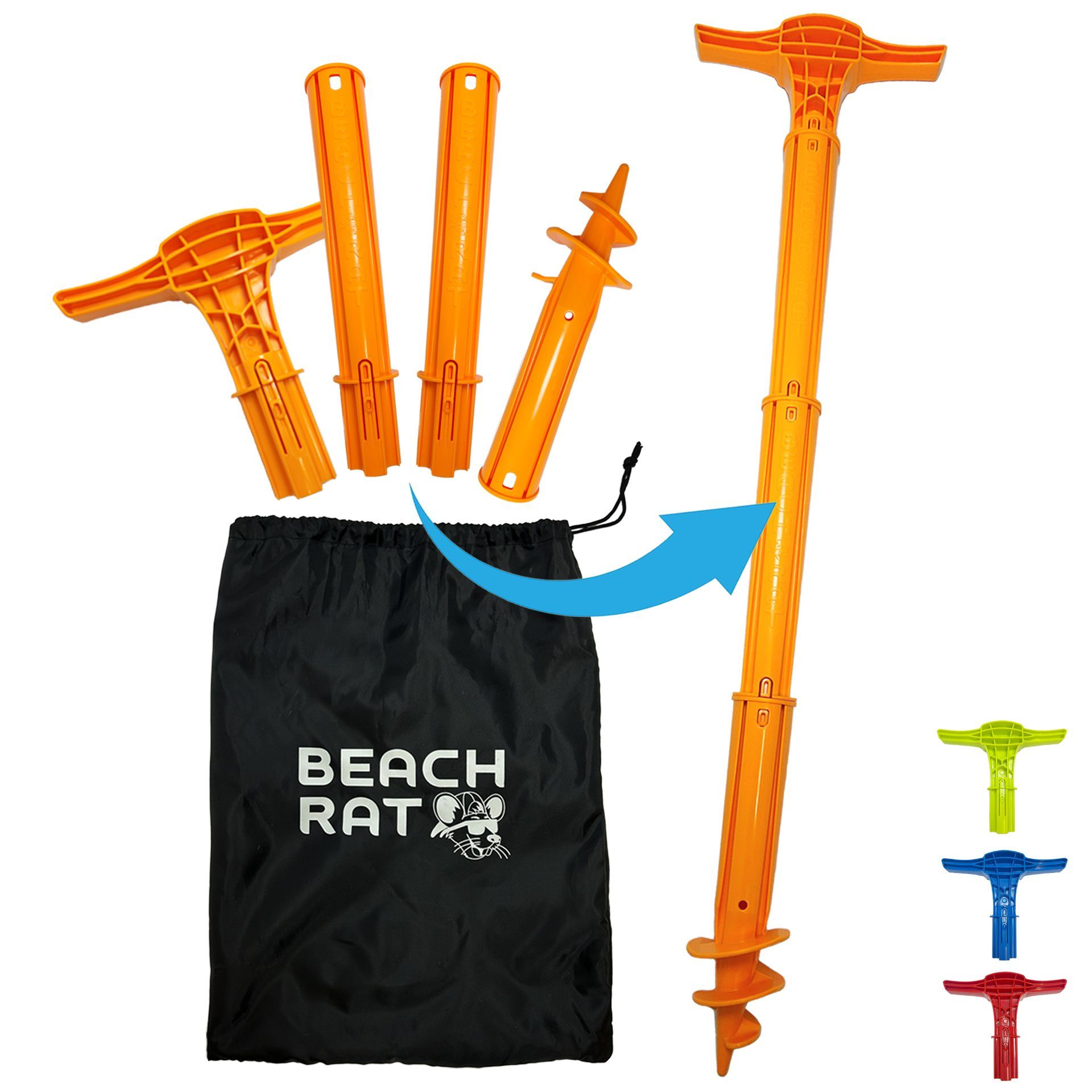 Beach Rat Orange Force Anchor