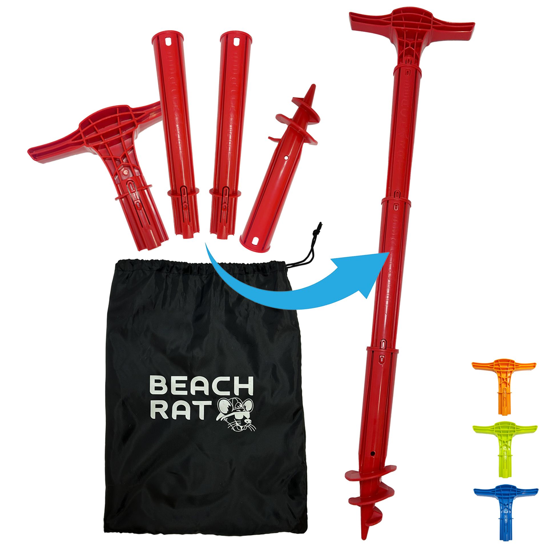 Beach Rat Red Force Anchor
