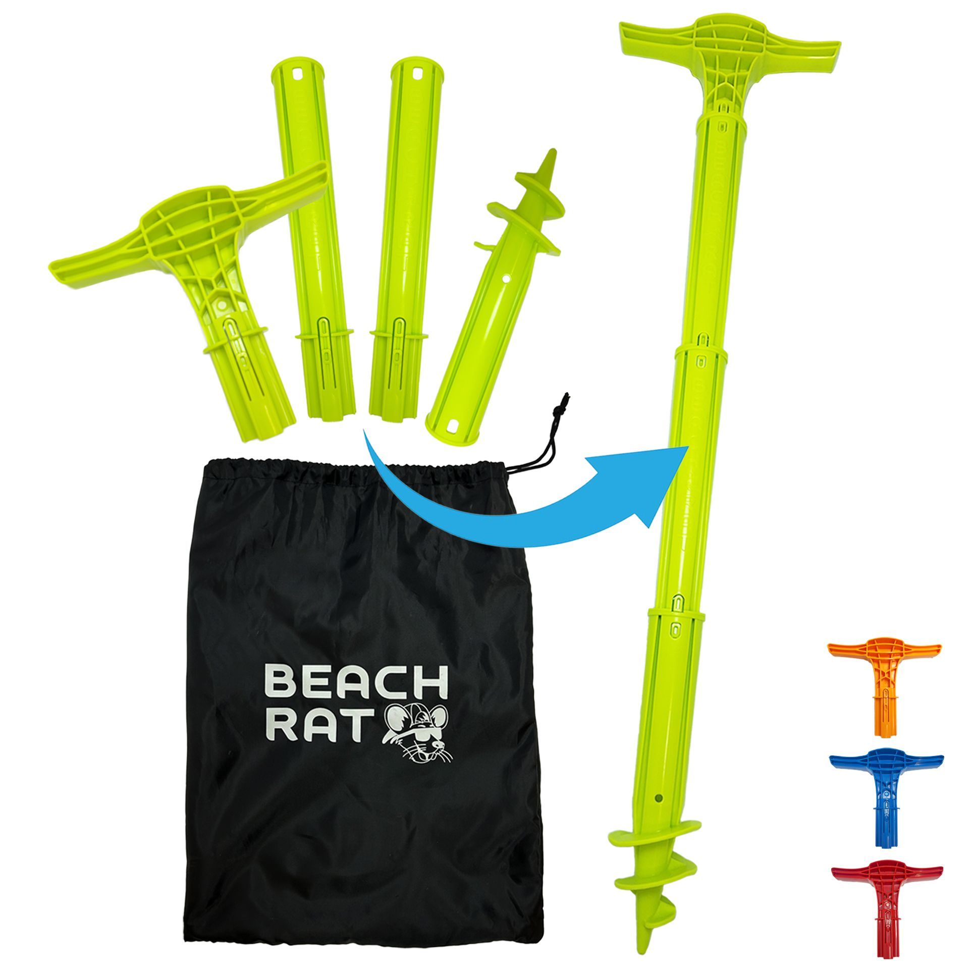 Beach Rat Yellow Force Anchor