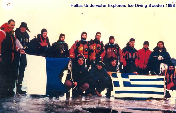 1η Αποστολή κατάδυσης στη Σουηδία των Hellas Underwater Explorers / George Petrou. 