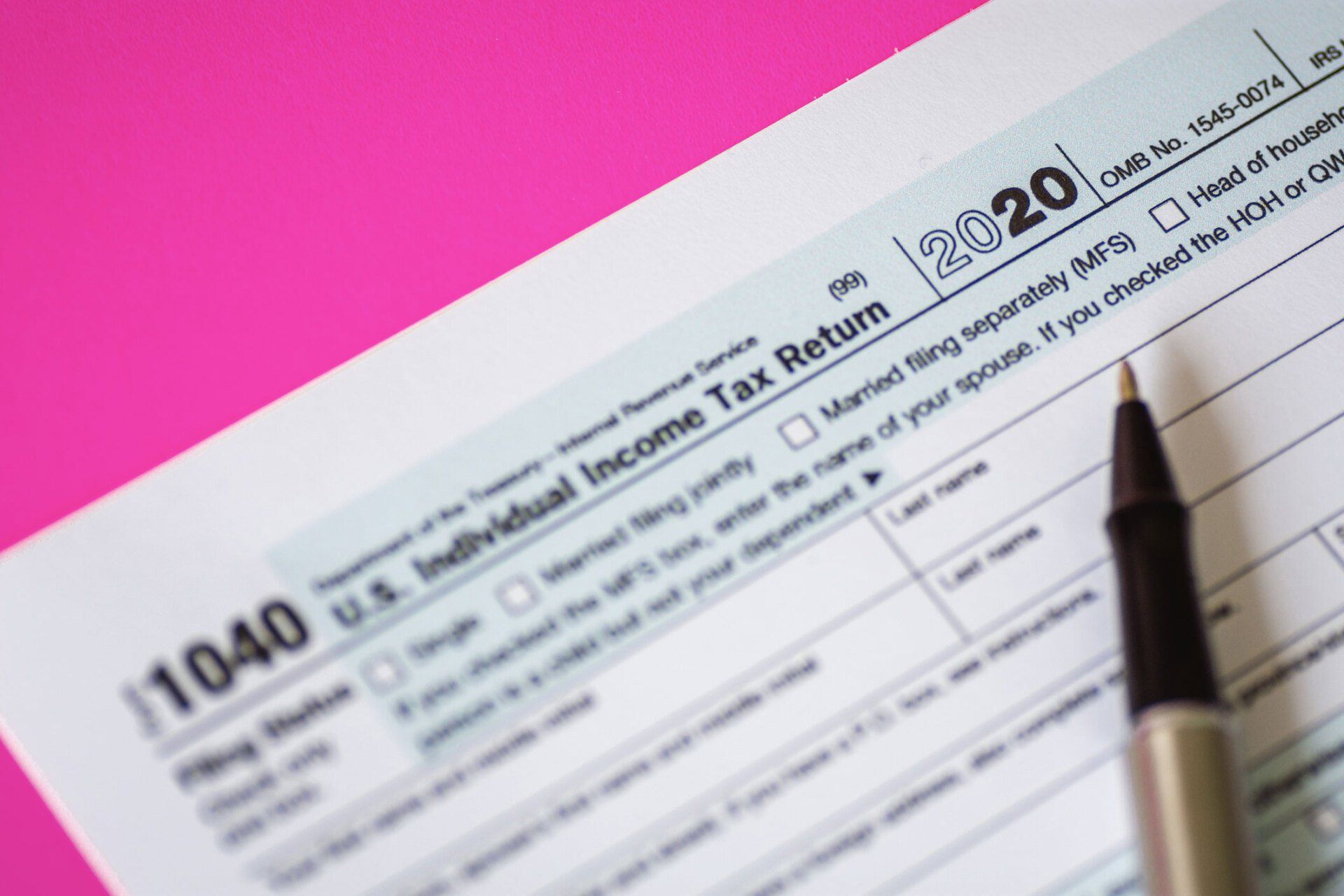 Tax Return Form — Hickory, NC — Dale K. Cline, CPA, PLLC Tax Return Form — Hickory, NC — Dale K. Cline, CPA, PLLC