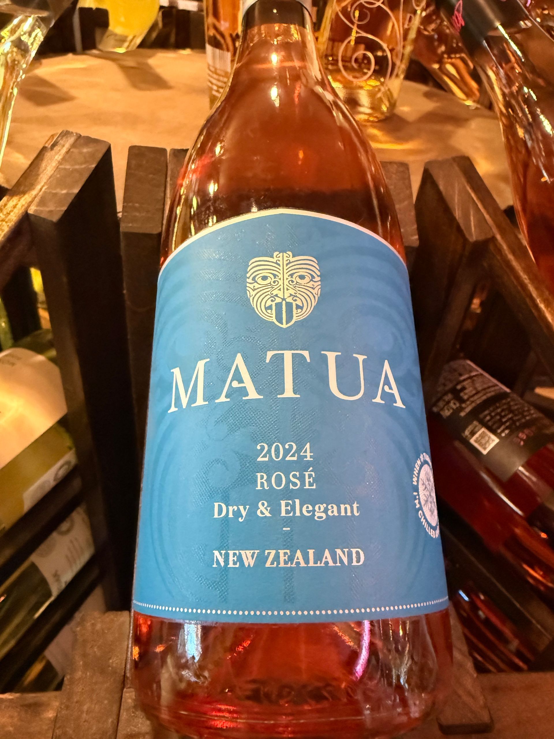 Dark wine bottle, 