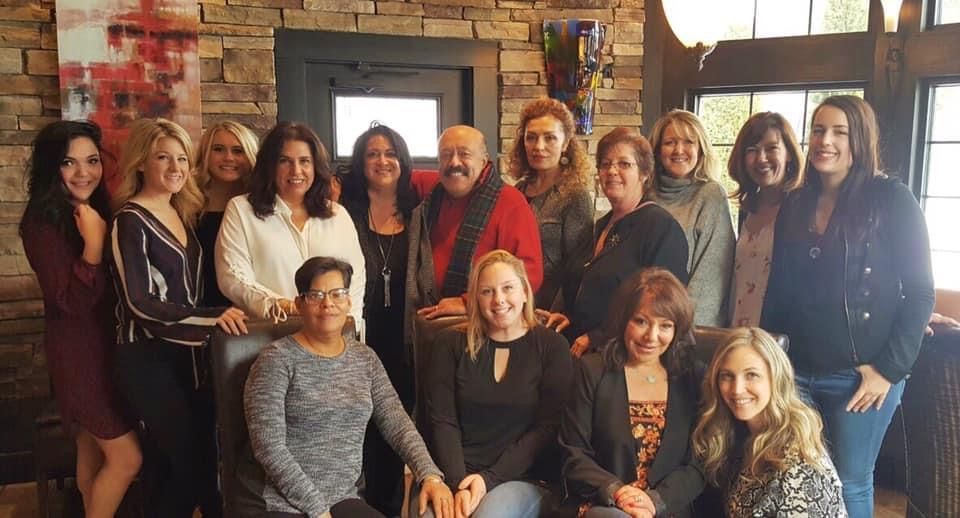 InSparations Salon team gathering in South Windsor