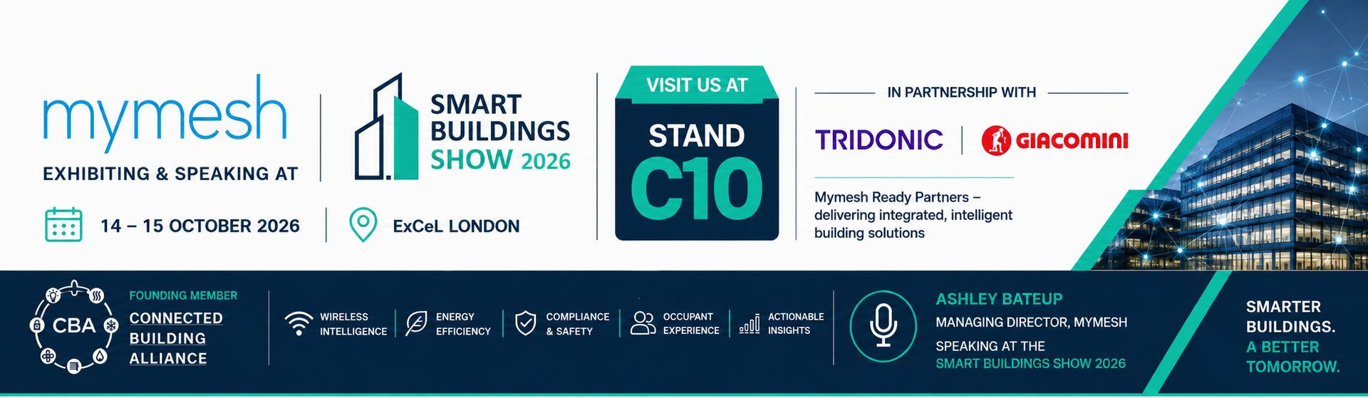 Visit us on the Healthcare Estates - Stand D8