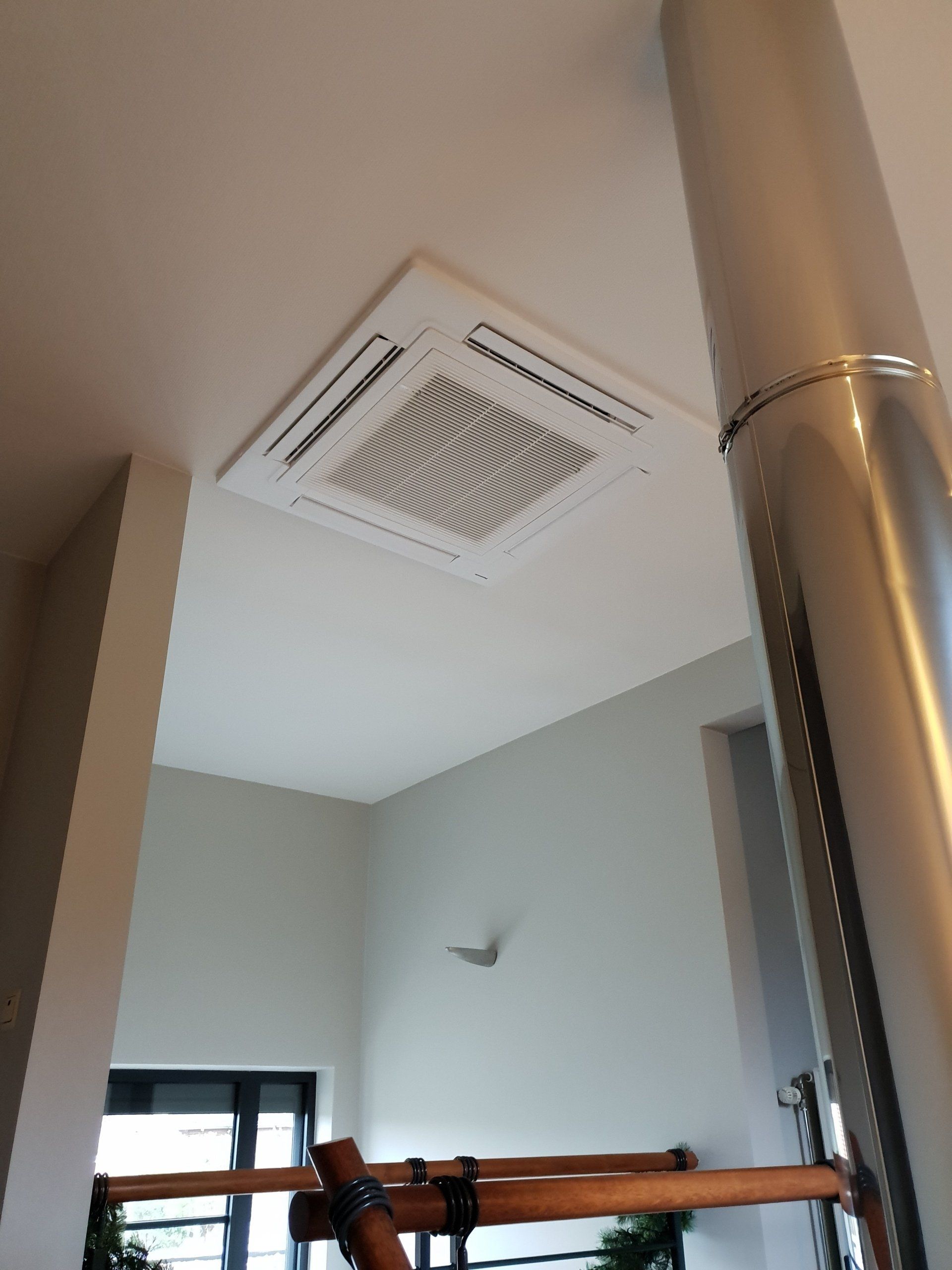 Airco 4-weg cassette Pelt