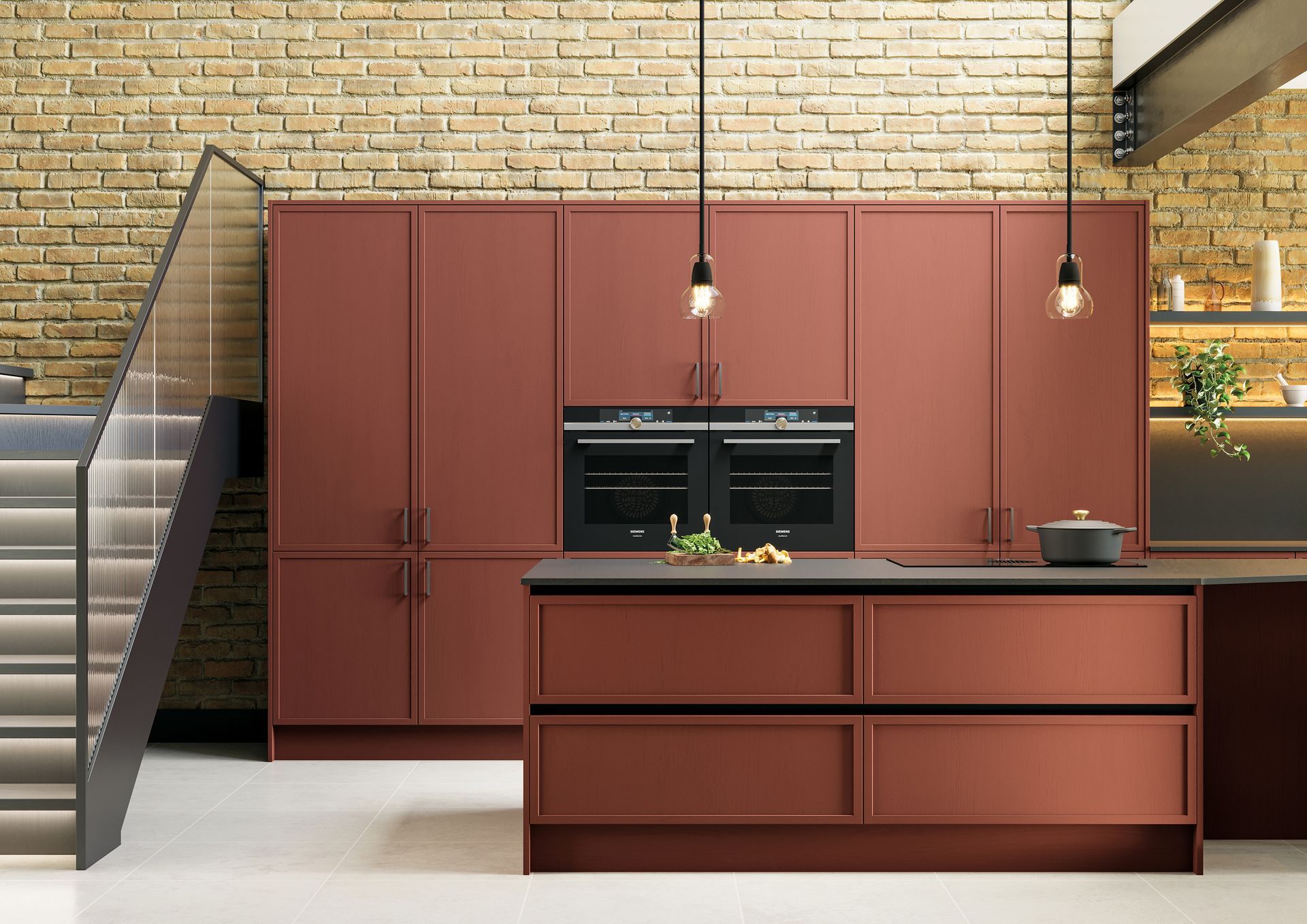 Aalborg kitchen in Copse Green, lifestyle view