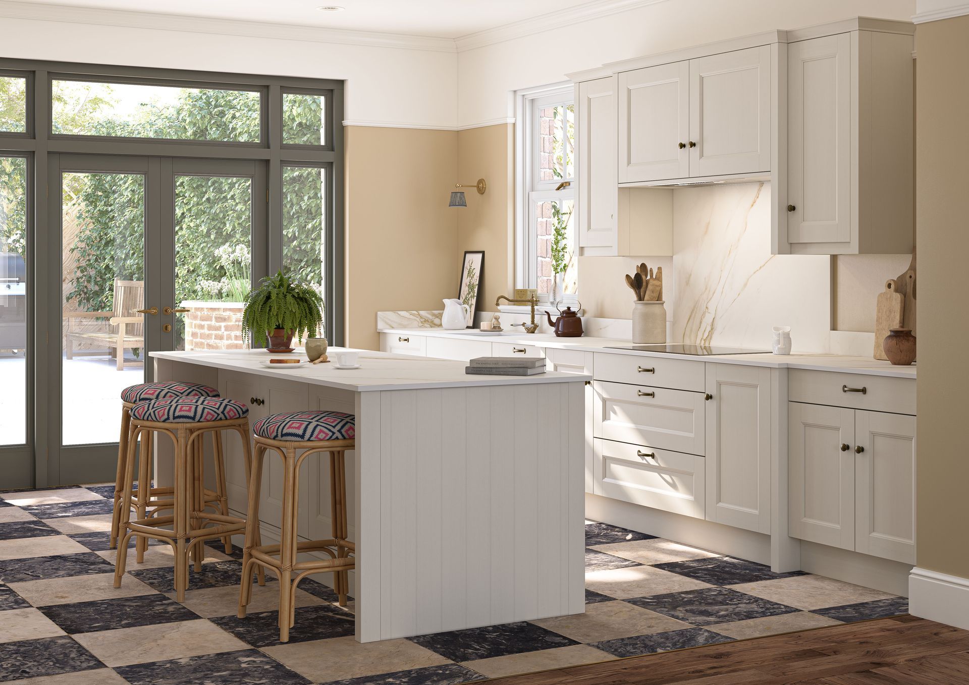 Aalborg kitchen in Copse Green, lifestyle view